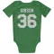 Green Anaheim Ducks John Gibson   Newborn & Infant Bodysuit