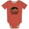 Orange Anaheim Ducks John Gibson   Newborn & Infant Bodysuit