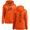 Orange Women's Dan Bylsma Anaheim Ducks Branded One Color Backer Pullover Hoodie