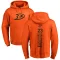 Orange Youth Francois Beauchemin Anaheim Ducks Branded One Color Backer Pullover Hoodie